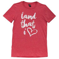 Thumbnail for Land That I Love T-Shirt Heather Red Medium