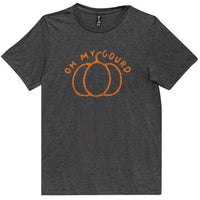 Thumbnail for Oh My Gourd T-Shirt Heather Dark Gray Small