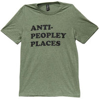 Thumbnail for Anti Peopley T-Shirt Heather City Green Small