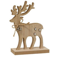 Nordic Star Reindeer on Base - The Fox Decor