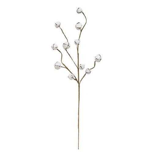 Medium White Jingle Bell Pick 19 - The Fox Decor