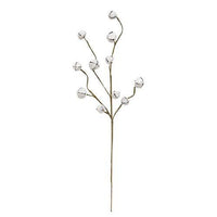 Medium White Jingle Bell Pick 19 - The Fox Decor