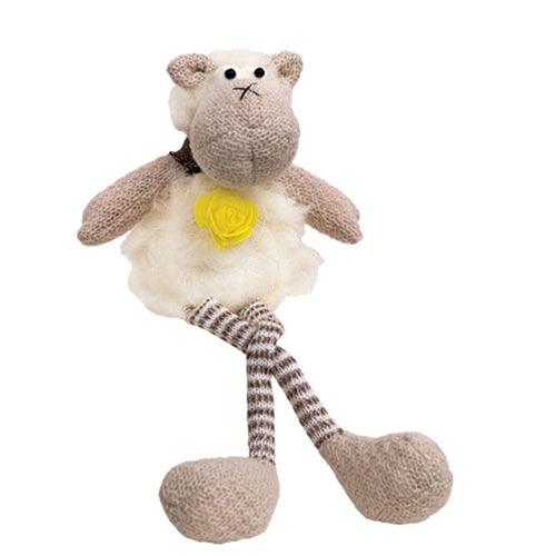 Fuzzy Dangle Leg Sheep - The Fox Decor
