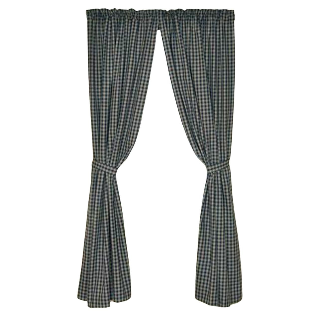 Sturbridge Lined Panel - 84", Navy Park Designs - The Fox Decor