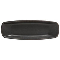 Black Squared Oval Dish - The Fox Decor