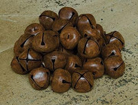 48 Pkg Rusty Jingle Bells 20mm - The Fox Decor