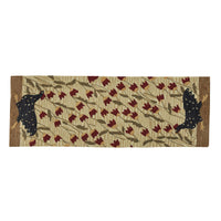 Chicken Run Hooked Rug Runner - 24
