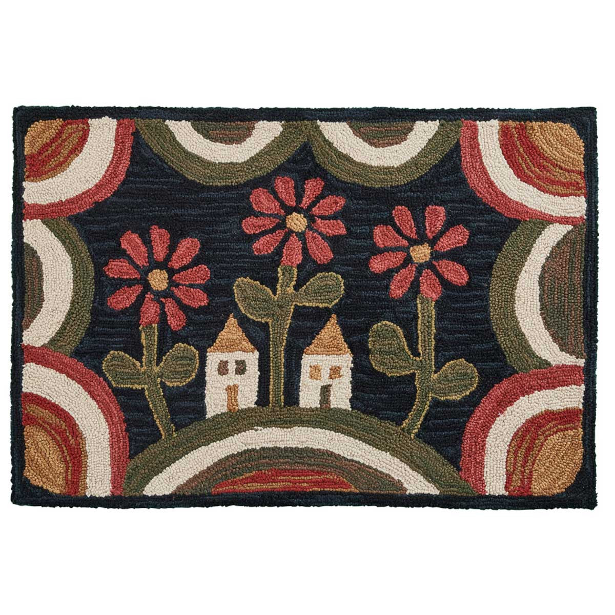 Cedar Hill Hooked Rug - 24"x36" (2'x3') Park Designs - The Fox Decor