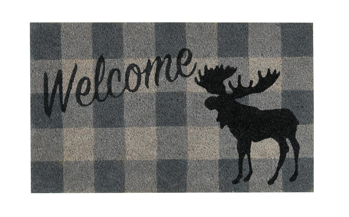 Welcome Moose Doormat - Park Designs
