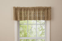Lace Valance - Oatmeal Park designs - The Fox Decor