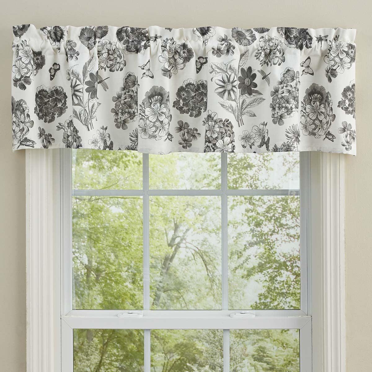 Geranium Valance Park designs - The Fox Decor