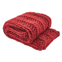 Chunky Ribbed Throw - Garnet Park Designs - The Fox Decor
