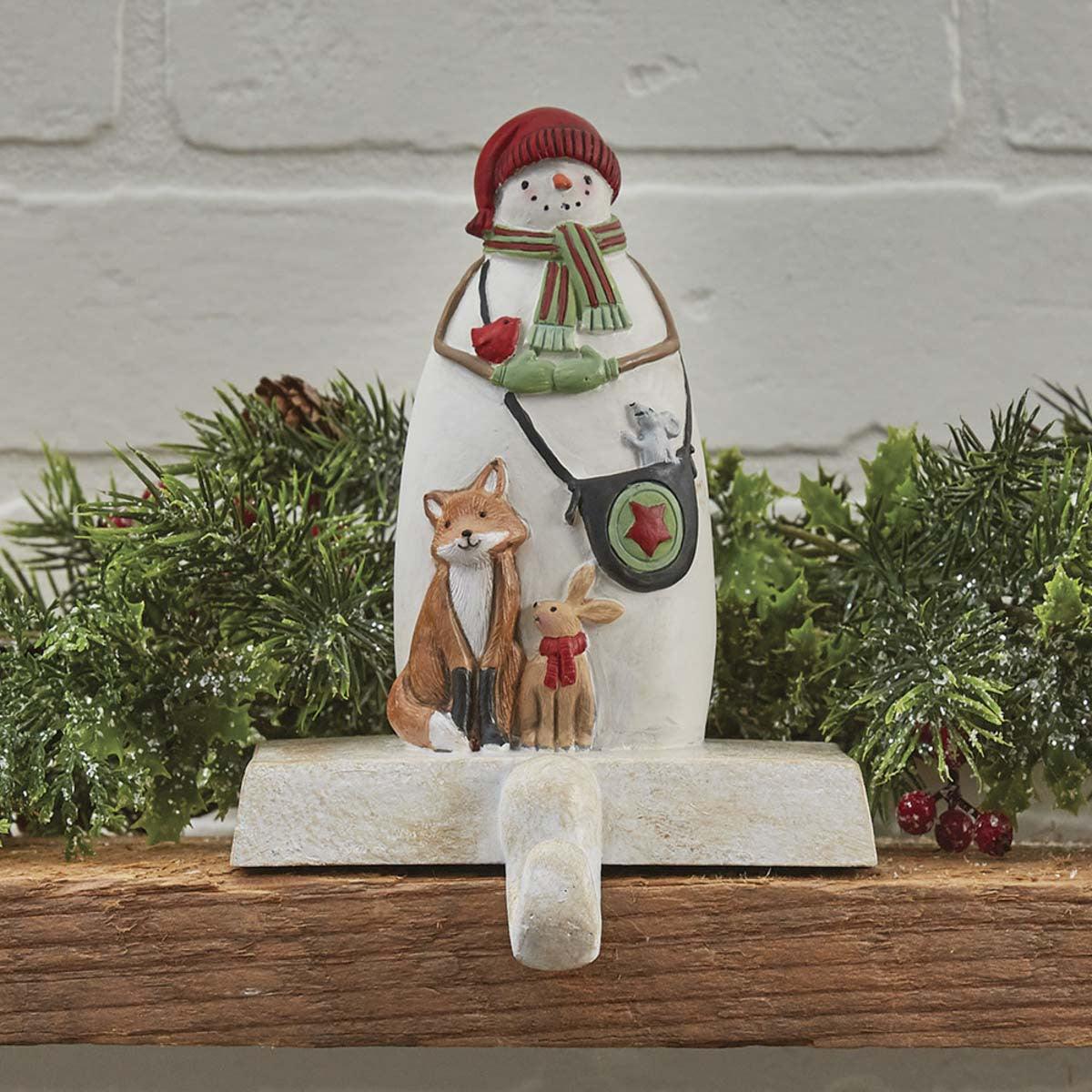 Snowman Stocking Hanger - Park Designs - The Fox Decor
