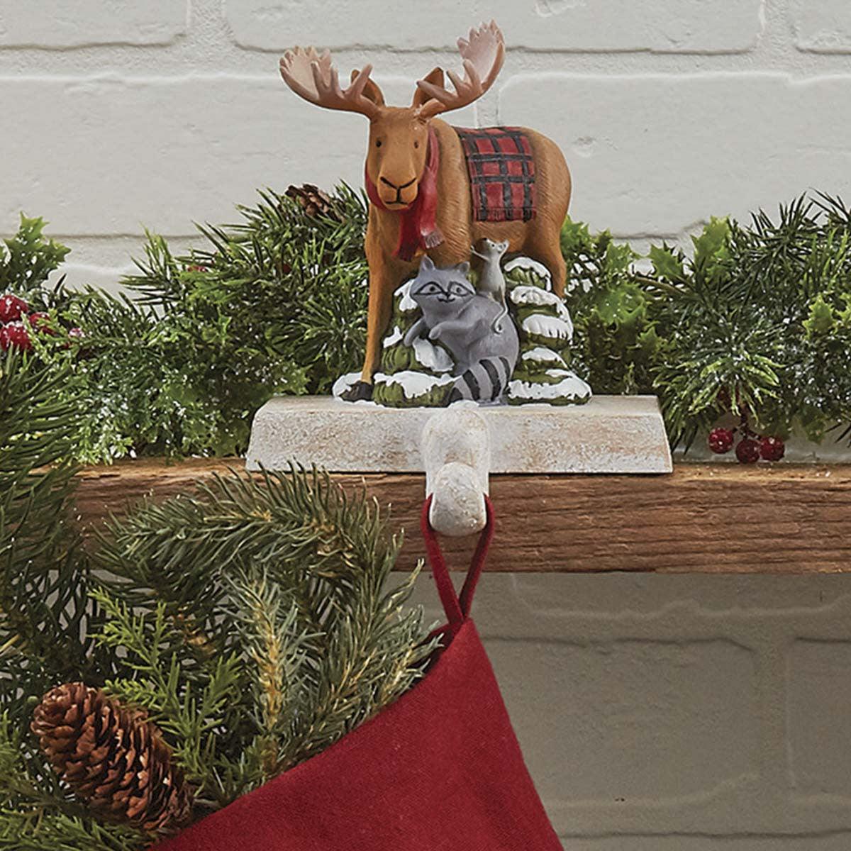Moose Stocking Hanger - Set of 2 Park Designs - The Fox Decor