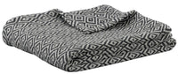 Charcoal/Natural Diamond Throw Park Designs - The Fox Decor