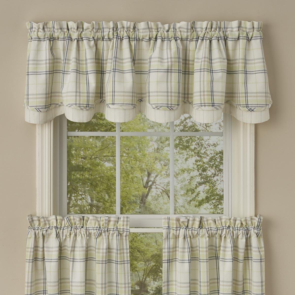 Dew Drop Valance - Lined Layered Park Designs - The Fox Decor