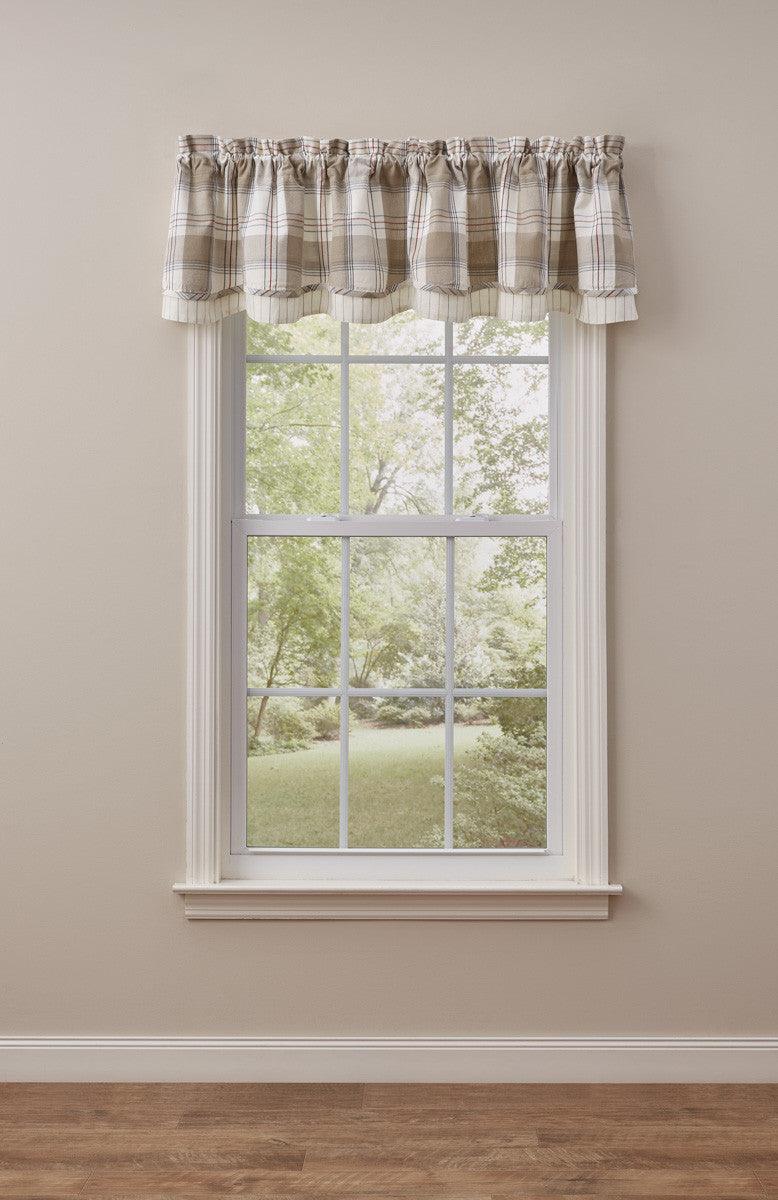 Landen Valance - Lined Layered Park Designs - The Fox Decor