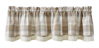 Landen Valance - Lined Layered Park Designs - The Fox Decor
