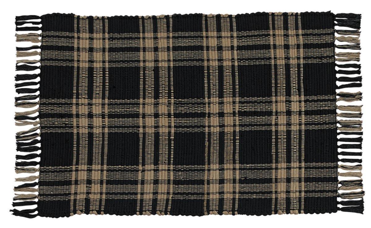 Sturbridge Black Rag Rugs - The Fox Decor