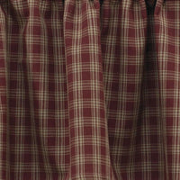 Sturbridge Curtain Panels - Wine 72x63 Park Designs - The Fox Decor