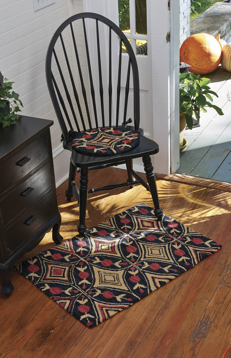 Aldrich Hooked Rug - 24" x 36" (2'x3') Park Designs - The Fox Decor