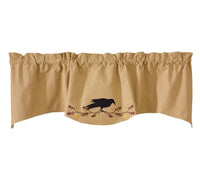 Primitive Crow Valance Park Designs - The Fox Decor