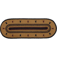 Heritage Farms Star Jute Braided Table Runner - The Fox Decor