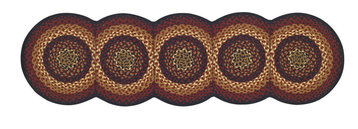 Folk Art Braided Table Runner - 54"L Park Designs - The Fox Decor
