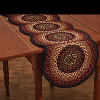 Folk Art Braided Table Runner - 54