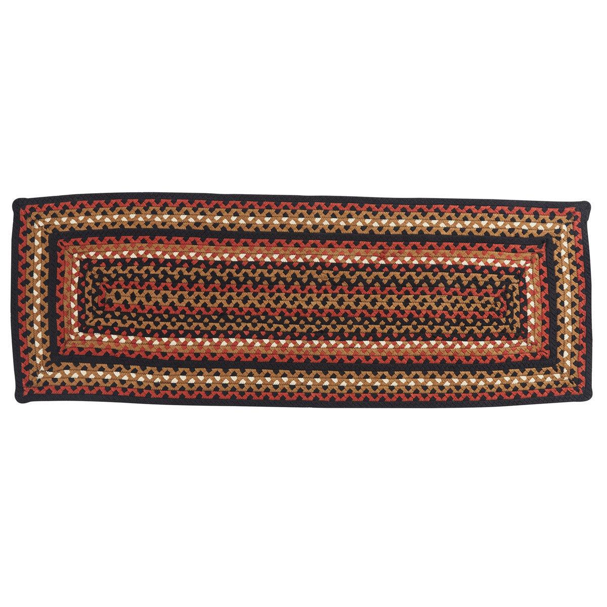 Folk Art Braided Rectangle Rug Runner 2X6 Park Designs - The Fox Decor