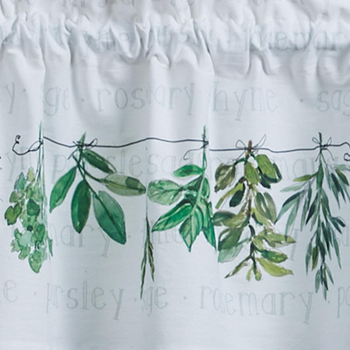 Herb Garden Valance Park designs - The Fox Decor