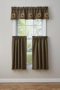 Pieced Star Valance - Patch Park designs - The Fox Decor