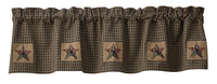 Pieced Star Valance - Patch Park designs - The Fox Decor