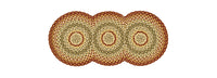 Mill Village Braided Table Runner - 34