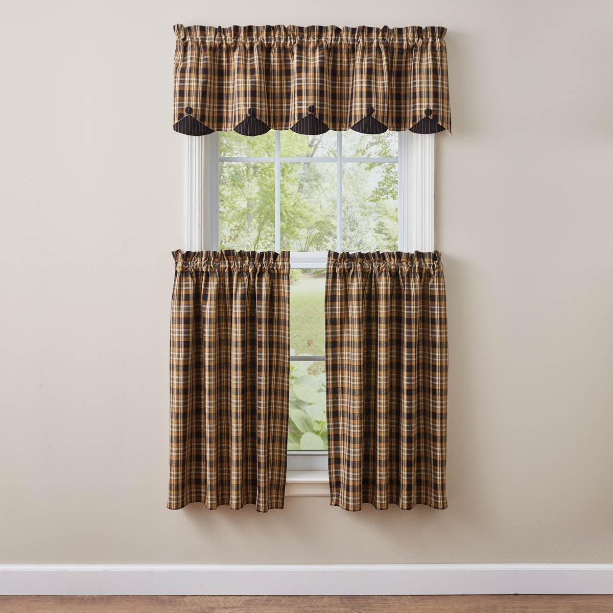 Sunflower In Bloom Valance - Scalloped Park Designs - The Fox Decor