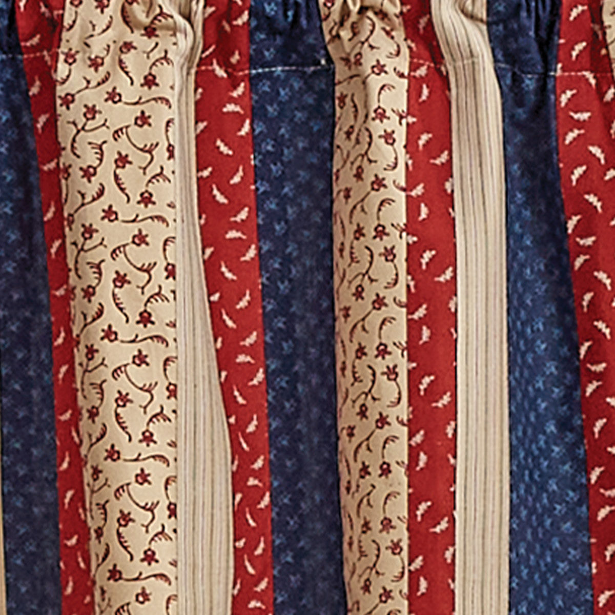 Agate Patch Lined Valance 14" L - Park designs - The Fox Decor