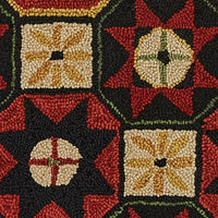 Folk Star Hooked Rug 2 x 3 - Park Designs - The Fox Decor