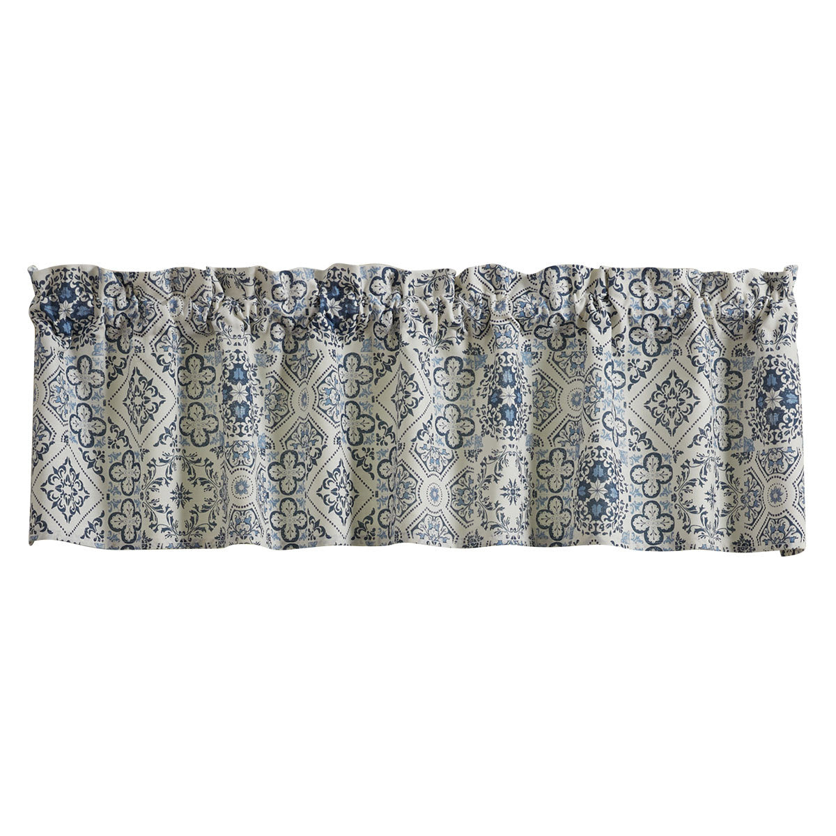 Delft Tile 14" Valance - Lined Park Designs - The Fox Decor