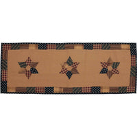 Patriotic Patch Runner 13x36 VHC Brands - The Fox Decor