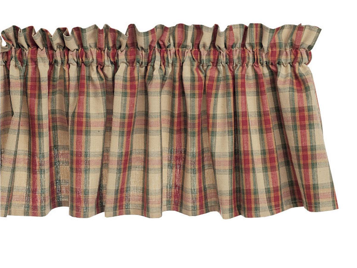 Cinnamon Curtain Valances - Park designs - The Fox Decor