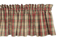 Cinnamon Curtain Valances - Park designs - The Fox Decor