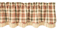 Lemon Pepper Valance - Lined Layered Park Designs - The Fox Decor
