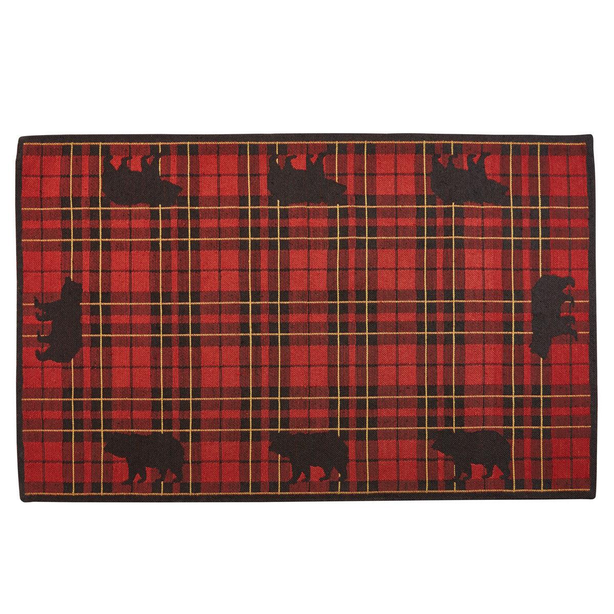 Sportsman Plaid Rug - Indoor/Outdoor 3'x5' Park Designs - The Fox Decor