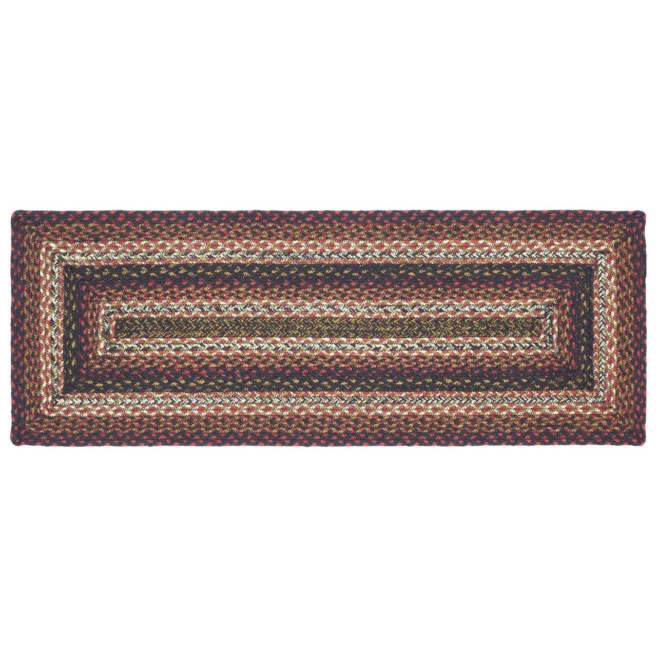Beckham Jute Braided Rect Runner 13"x36" VHC Brands - The Fox Decor