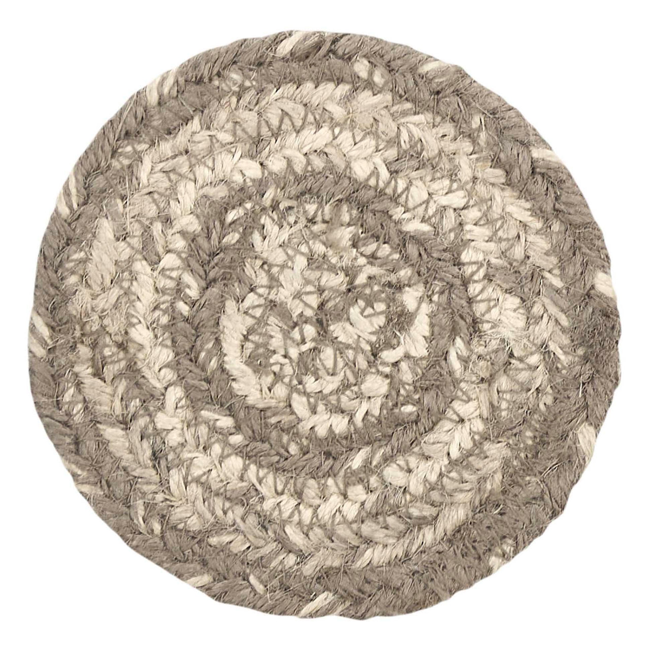 Cobblestone Jute Coaster Set of 6 VHC Brands - The Fox Decor
