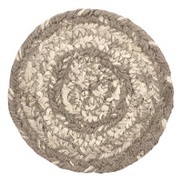 Cobblestone Jute Coaster Set of 6 VHC Brands - The Fox Decor