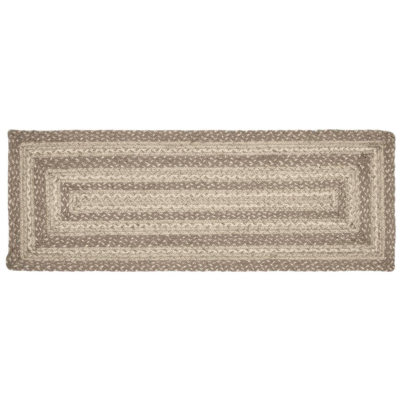Cobblestone Jute Rect Runner 13x36 VHC Brands - The Fox Decor