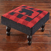 Buffalo Check Bear Stool Park Designs - The Fox Decor