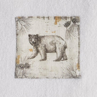 Wild And Beautiful Terry Bath Towel - Park designs - The Fox Decor
