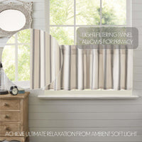 Grace Grain Sack Stripe Tier Set of 2 L24xW36 VHC Brands - The Fox Decor